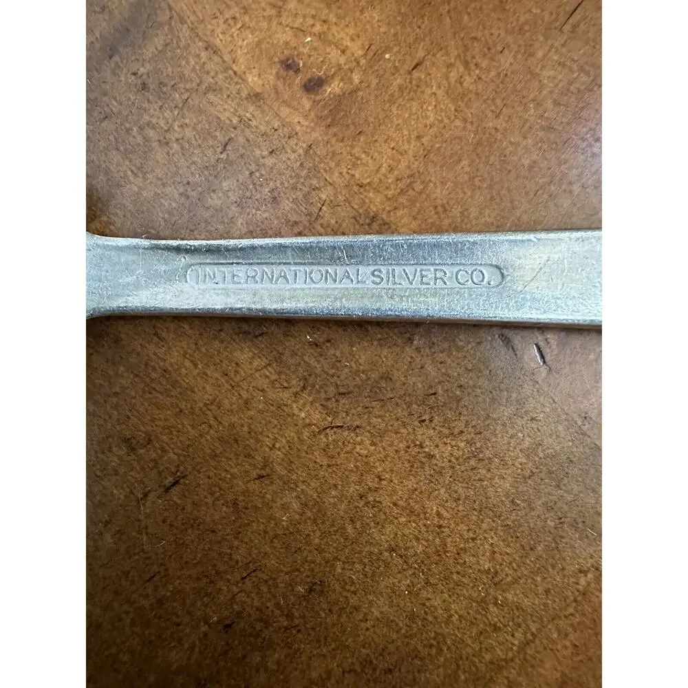 Vintage International Silver Co. HOTEL STATLER Demitasse Souvenir Spoon